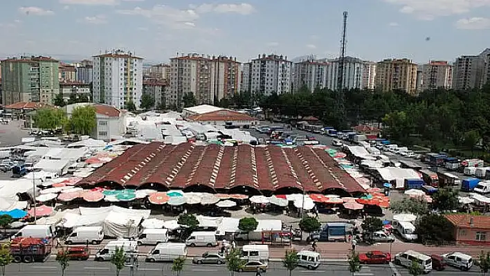 Kayseri'de pazartesi semt pazarı nerelerde kurulacak? (17 Mart)