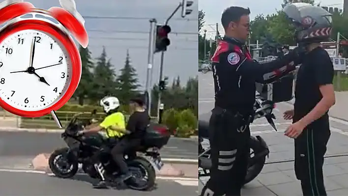 Kayseri'de polis ekipleri bugünde öğrencilerin imdadına koştu: İşte o görüntüler!