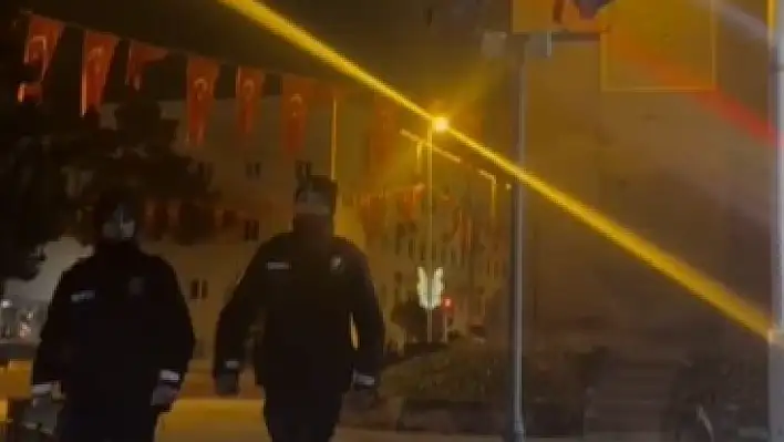 Kayseri'de polis ekipleri şok uygulamasına devam ediyor