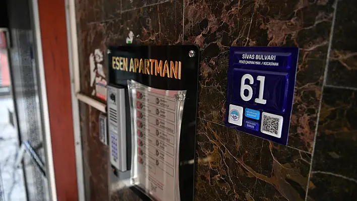 Kayseri'de QR kodlu kapı numarası üretildi - 33 milyon TL'lik dev yatırım hayata geçirildi!