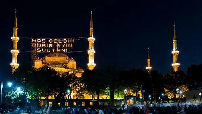 Kayseri'de ramazan heyecanı: İlk sahur ve iftar vakitleri belli oldu