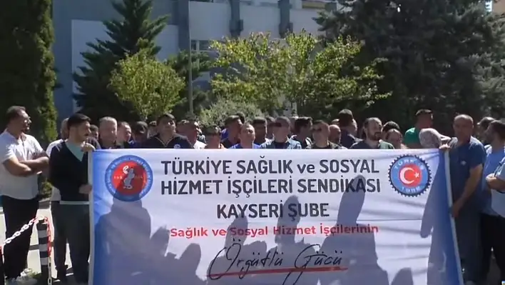 Kayseri'de sağlık işçileri isyan bayrağını çekti: Gerilim artıyor, kritik tarih netleşti!