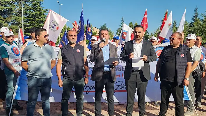 Kayseri'de sesler yükseldi – 'Sadaka değil hakkımızı istiyoruz!'