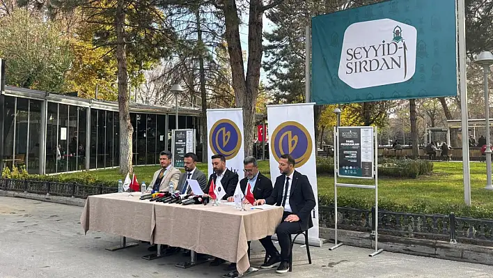 Kayseri'de Seyyid Burhaneddîn-i Veli Hazretleri anma programı başlıyor!