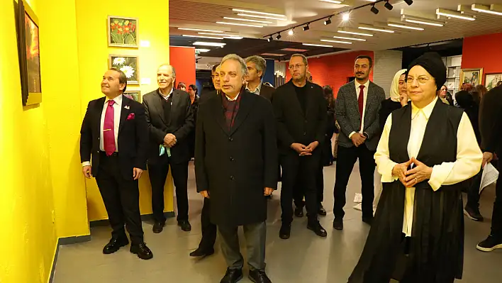 Kayseri'de Sibel Sarlı'nın eserleri umut oldu