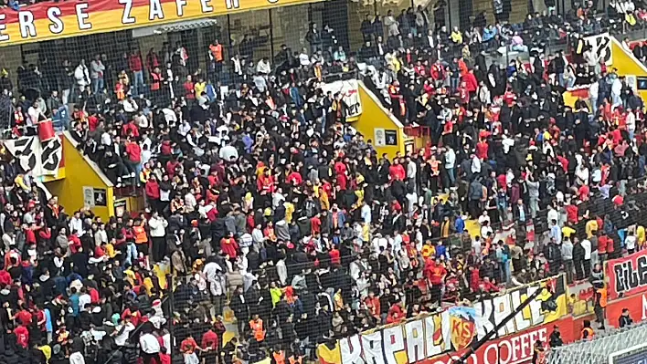 Kayseri'de soğuk duş! Tribünden protesto…