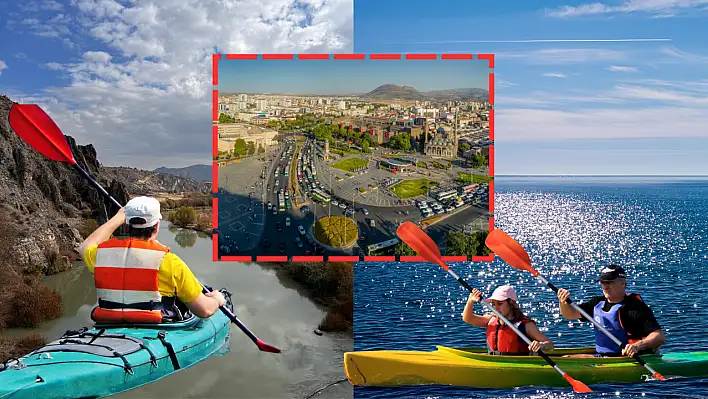 Kayseri'de su sporları için deniz yoksa ırmak var! O ilçeye kano merkezi yapılıyor...