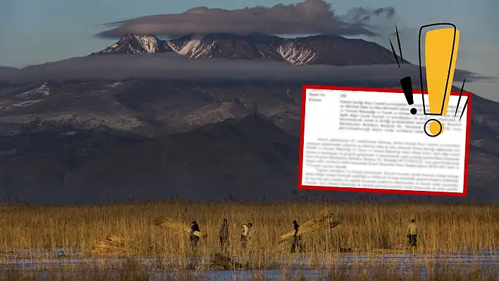 Kayseri'de Sultan Sazlığı için kritik adım: Tarımda dönüşüm başlıyor!