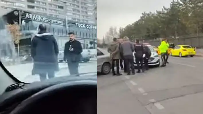 Kayseri'de TAG krizi: Taksiciler önünü kesti!