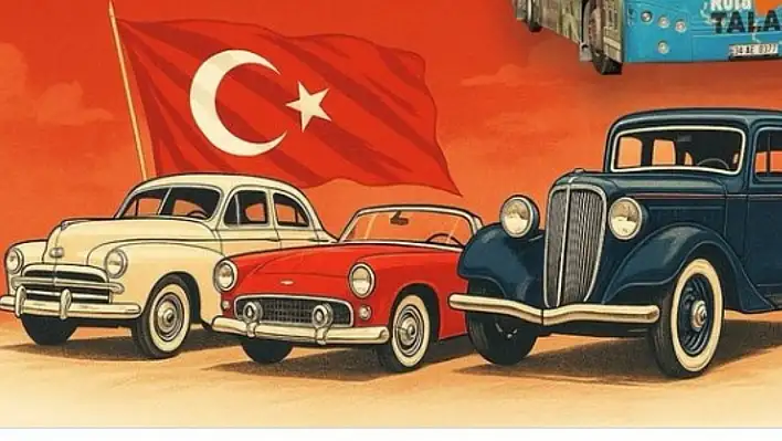 Kayseri'de tarihi araçlar ve çift katlı otobüsler yola çıkacak