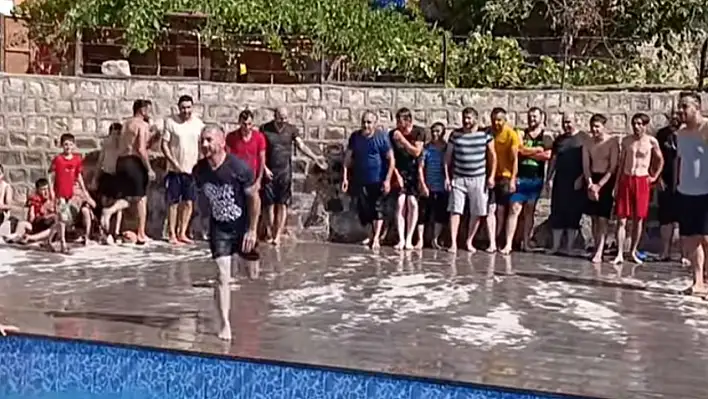 Kayseri'de tarihi havuz açıldı sandılar – Gerçek çok başka çıktı!