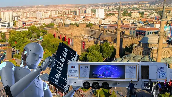 Kayseri'de Teknoloji Tırı diyar diyar geziyor: Sürpriz hediyeler sizi bekliyor!