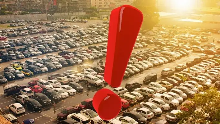 Kayseri'de terk edilen araçlara el konuluyor: 6 ay süresi var!