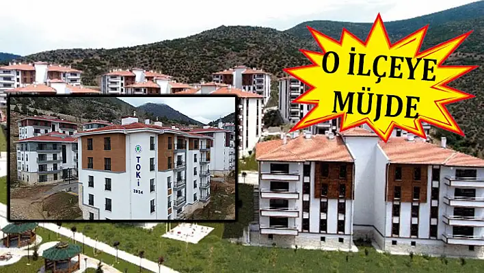 Kayseri'de TOKİ heyecanı - 190 kişi ev sahibi olacak!