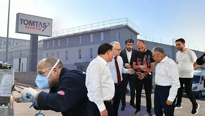 Kayseri'de TOMTAŞ milli projelere güç katıyor: Yüzde 80 kapasiteye ulaştı!