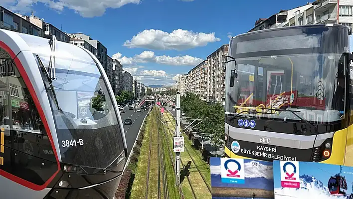 Kayseri'de toplu ulaşım bilet fiyatları ne kadar?