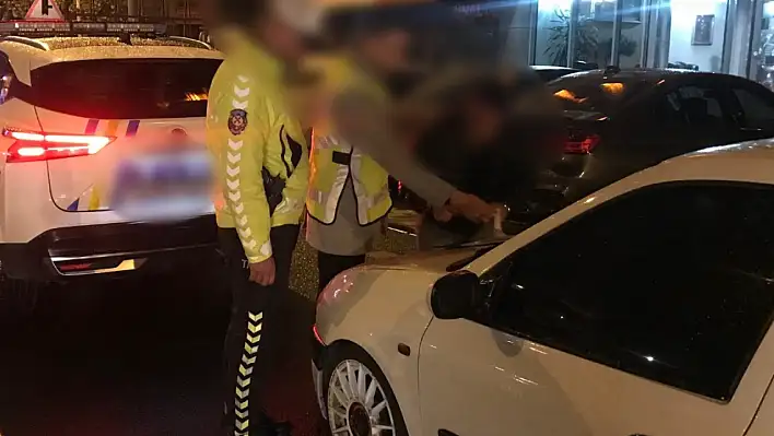 Kayseri'de trafik ihlali yapan sürücüye ağır ceza kesildi!