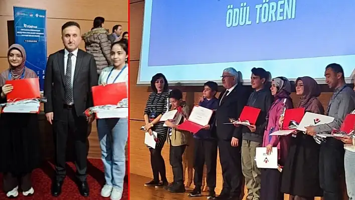 Kayseri'de TÜBİTAK bölge birincisi oldu - Şimdi Ankara yolcusu!