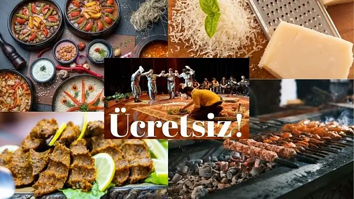 Kayseri'de ücretsiz lezzet şöleni: Yöresel gastronomi fuarı başlıyor!