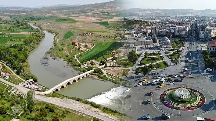 Kayseri'de UNESCO korumasında olan tarihi köprü Sivas'tan geldi!