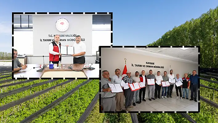 Kayseri'de üreticilere yüzde 50 hibe desteği!