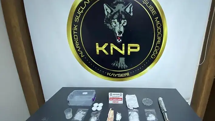 Kayseri'de uyuşturucuyu bakın nereye saklamışlar?