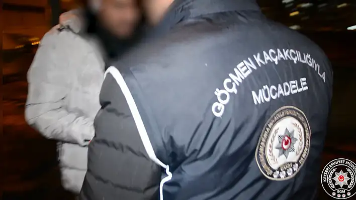 Kayseri'de yabancı uyruklu şahıslar denetleniyor!