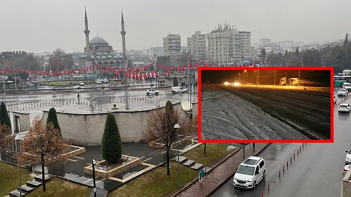 Kayseri'de yağışlar başladı – Trafik Şube duyurdu – Yolların durumu nasıl?