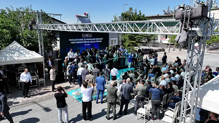 Kayseri'de yeni hizmet binası törenle açıldı!