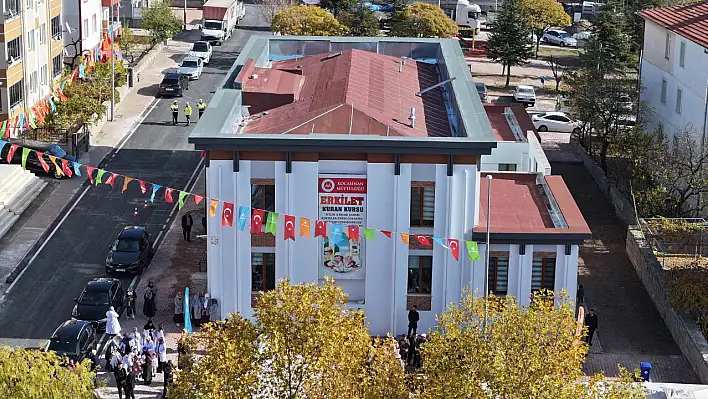 Kayseri'de yeni Kur'an Kursu açılışı