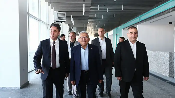 Kayseri'de yeni terminal binası yıl bitmeden hizmete girecek - İşte Başkan Büyükkılıç'tan açıklamalar