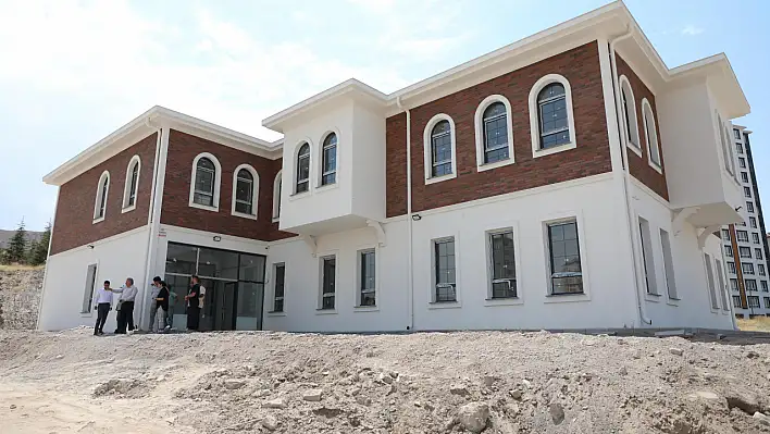 Kayseri'de yeni tesiste sona doğru!