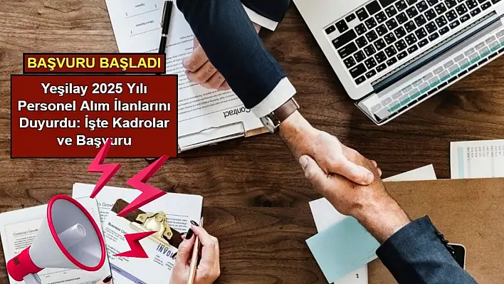 Kayseri'de Yeşilay'dan büyük iş fırsatı! Birden fazla pozisyonda personel alımı başladı