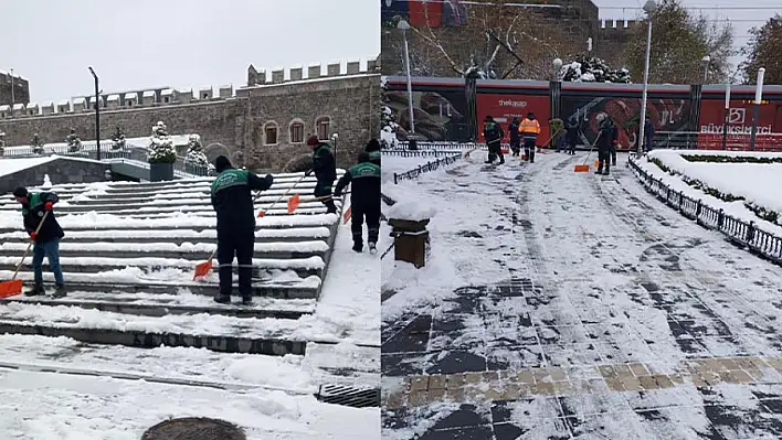 Kayseri'de yoğun çalışmalar sürüyor