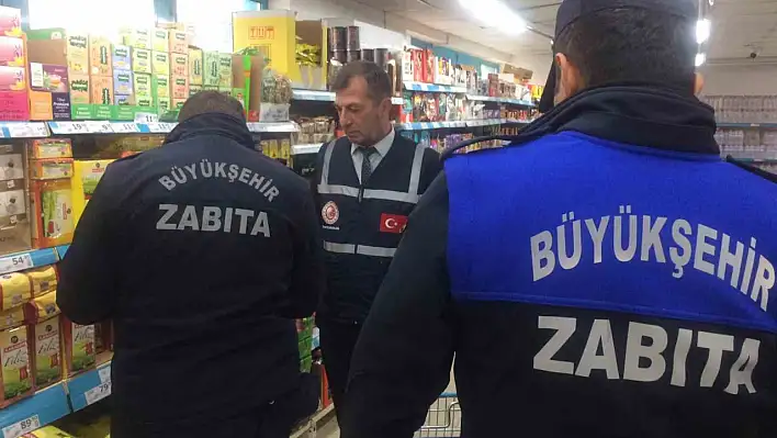 Kayseri'de zabıta denetimleri rekor kırdı!  1.604 nokta kontrol edildi