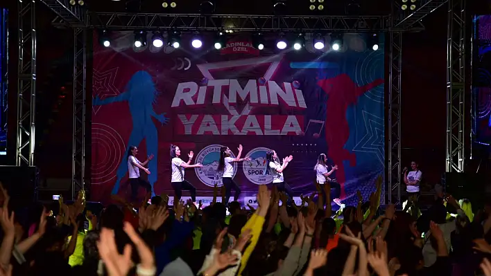 Kayseri'de Zumba ile 'Ritmini Yakala'