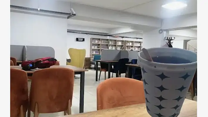 Kayseri'deki kütüphanede çay masrafı gündem oldu