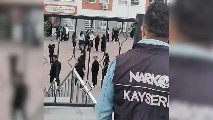 Kayseri'deki okulların çevresinde sıkı denetim!
