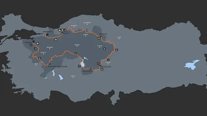Kayseri'den de Nevşehir'den de geçecek – Geri sayım başladı!