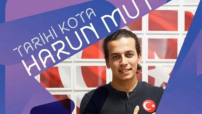 Kayseri'den dünya sahnesine: Harun Mut Türkiye'nin ilk kış kotasını aldı