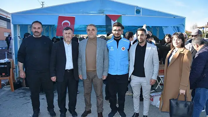 Kayseri'den Gazze'ye 180 bin TL'lik kermes desteği