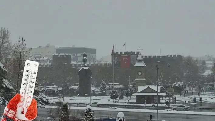 Kayseri donacak! Kar, buz ve dondurucu soğuk kapıda!