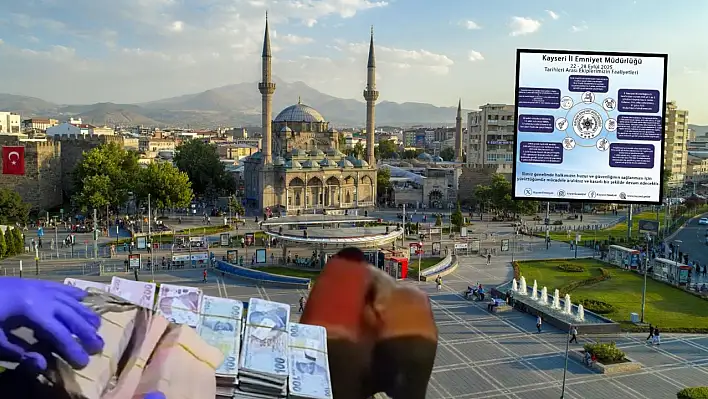 Kayseri Emniyeti'nden kısa kısa: İşte bir haftalık rapor!