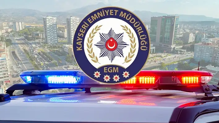 Kayseri Emniyeti yine göz açtırmadı:  İşte kentin asayiş karnesi...