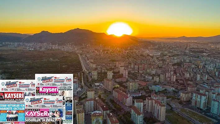 Kayseri gazeteleri 23 Ekim Perşembe gündemi – İşte öne çıkan manşetler!