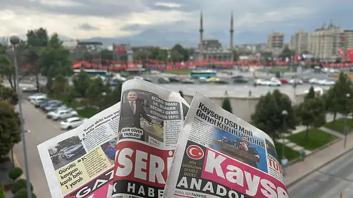 Kayseri gazeteleri 9 Eylül sabahına hangi manşetlerle çıktı?