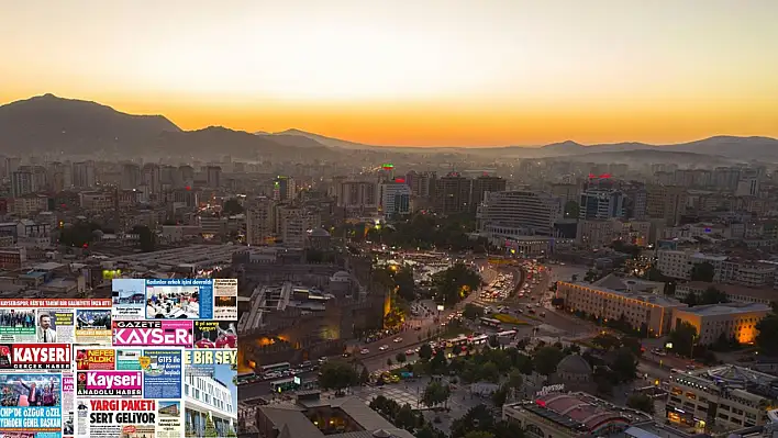 Kayseri Gazetelerinde 1 Aralık Pazartesi günü manşet ne oldu?  İşte öne çıkan başlıklar!