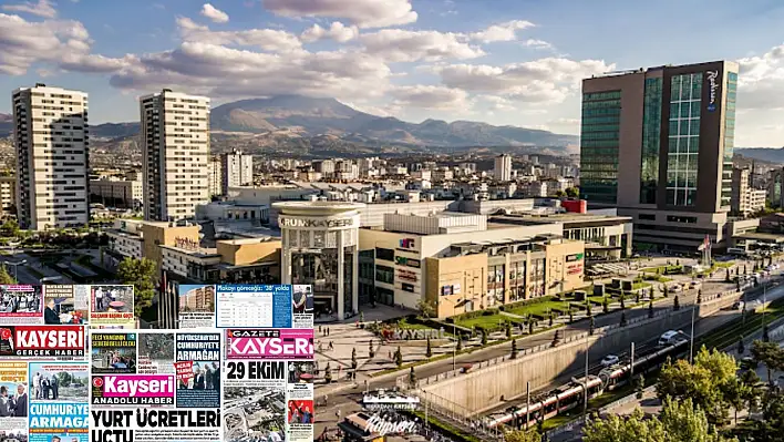 Kayseri Gazetelerinde 14 Ağustos Perşembe gündemi –  Meteoroloji Katlı Kavşak ve Yurt ücretlerine zam!