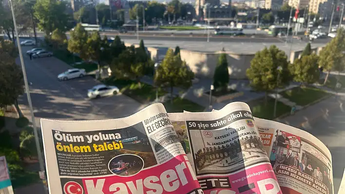Kayseri gazetelerinde 3 Ekim'de hangi başlıklar gündem oldu?