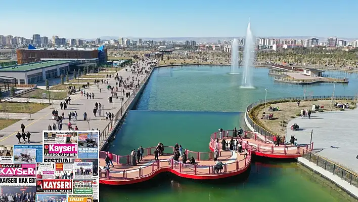 Kayseri Gazetelerinde 6 Eylül Cumartesi günü manşet tek: Kültür yolu Festivali!